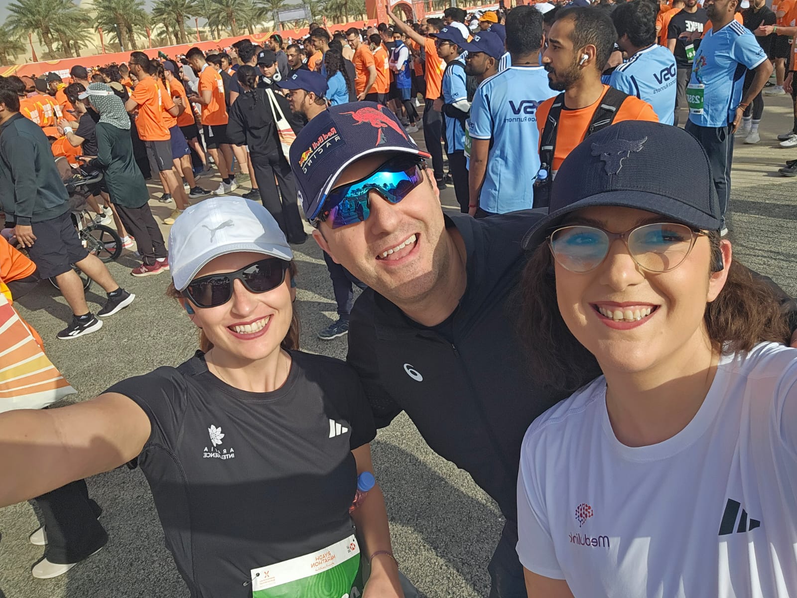 Medulink Team at Riyadh Marathon