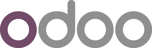 Odoo logo – open-source ERP and business management platform