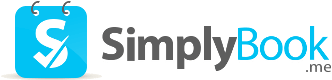 SimplyBook.me logo – online booking and appointment scheduling system